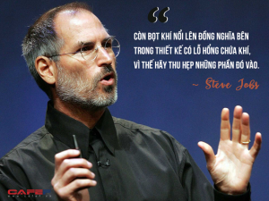 cảm hứng từ Steve Jobs